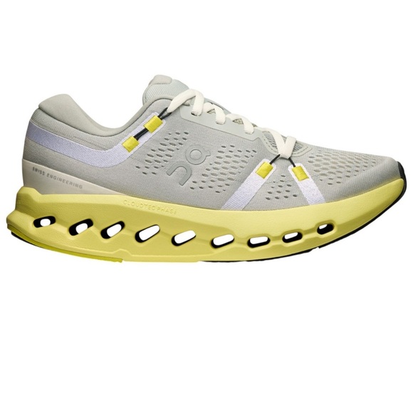 On Women's Cloudsurfer 2 Running Shoes size 9 NIB Grey/Lime color - Picture 6 of 6